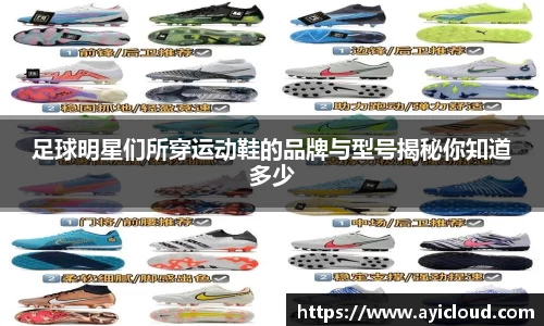 足球明星们所穿运动鞋的品牌与型号揭秘你知道多少
